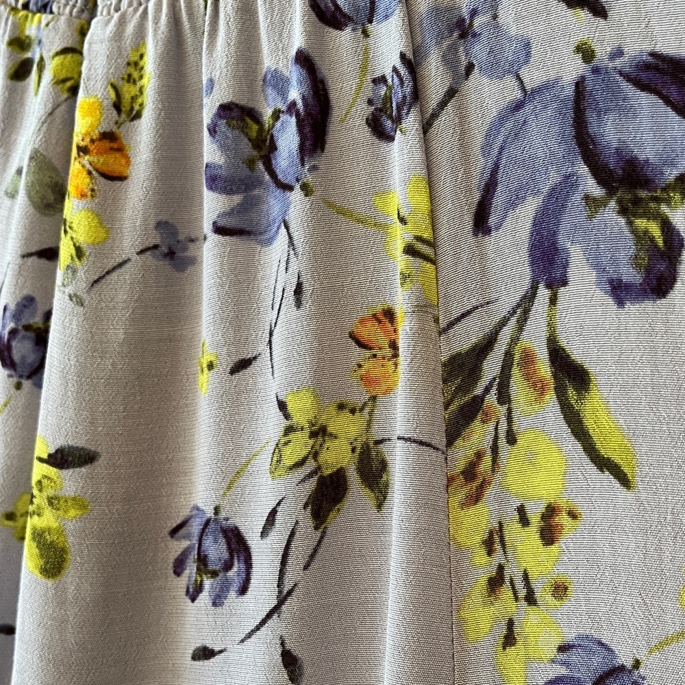 ASTR Bonjour Midi‎ Dress Long Women’s Medium Floral Flaws Milkmaid Cottagecore - Picture 9 of 17